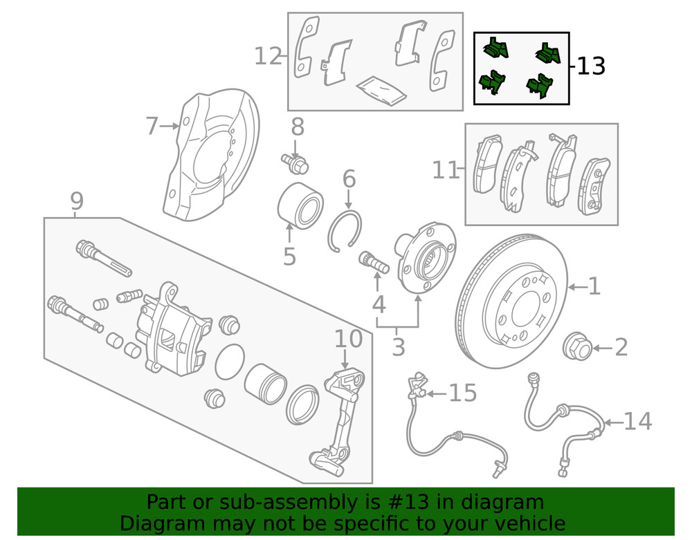 Genuine Mitsubishi Clip Set 4605B146
