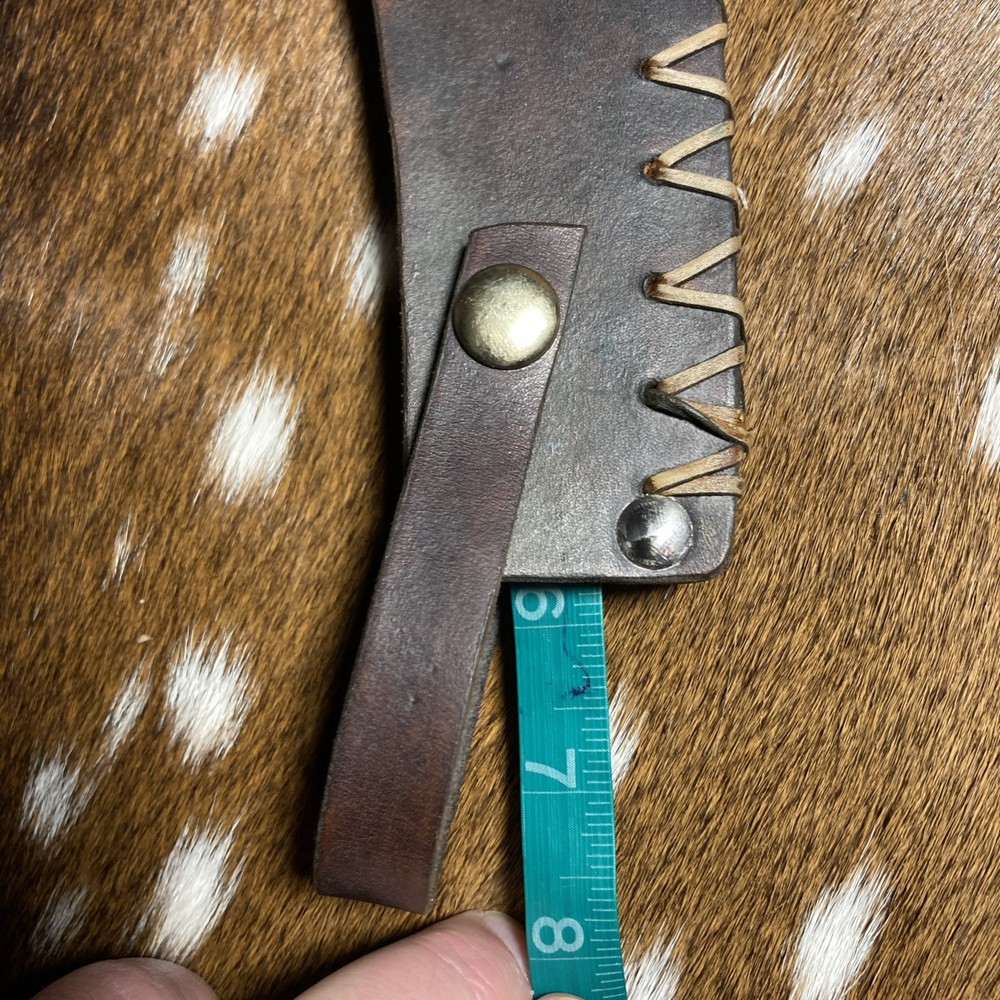 Leather Axe Tomahawk Hatchet Leather Sheath Protector Hand Made?