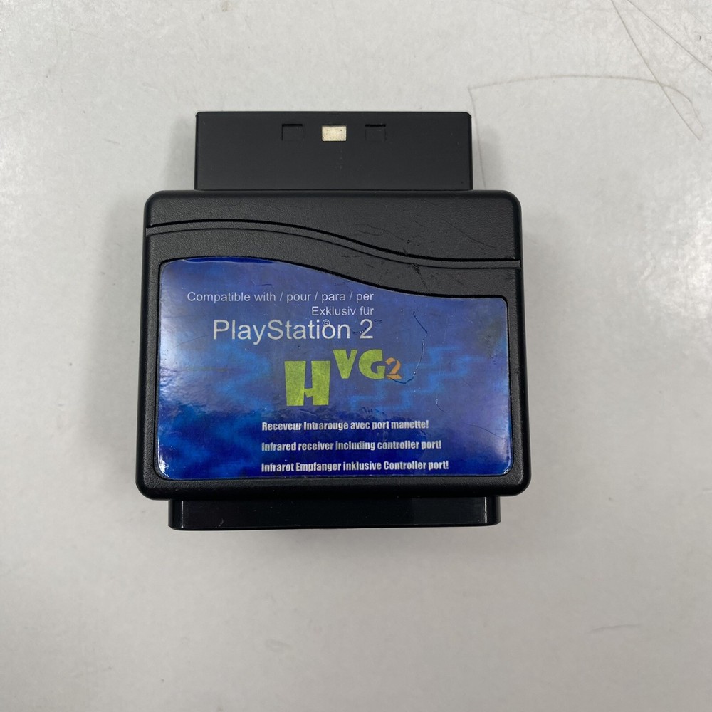 Playstation 2 Controller HVG2 W/ Adapter & Cable Extension