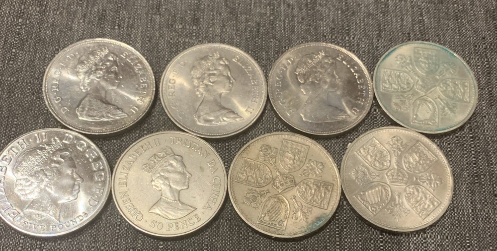 Crown Coins And Another7+1