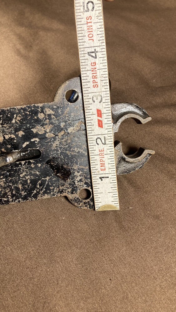 Vintage Antique Spring Load Lock Latch Pull Down Barn Gate Door Unusual Hardware