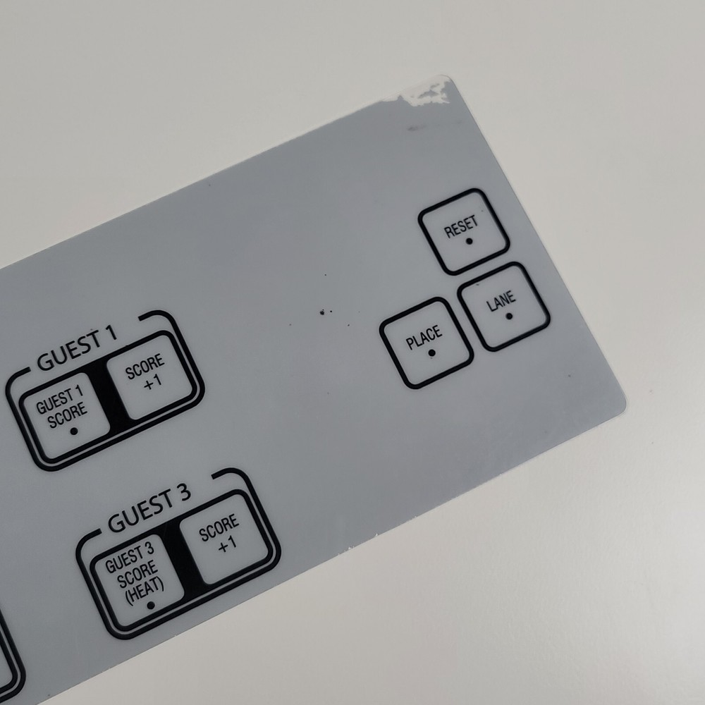 Daktronics Sport Insert for Allsport 5000 Control Console - TRACK