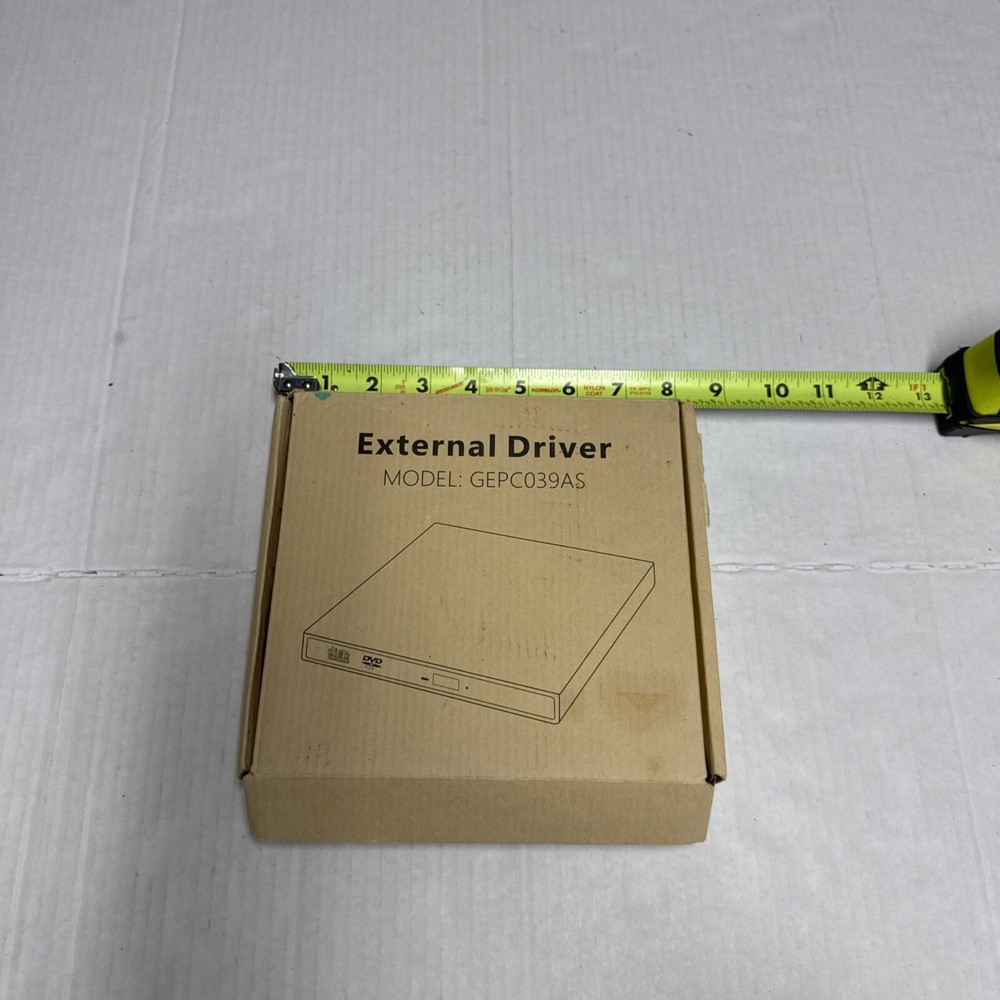 External Drive Model GEPC039AS New in Box