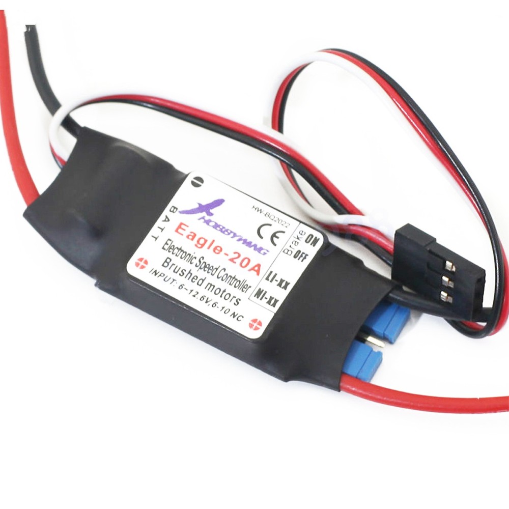 RC Airplane Plane Brushed Motor ESC for Hobbywing Eagle 20A Speed Controller