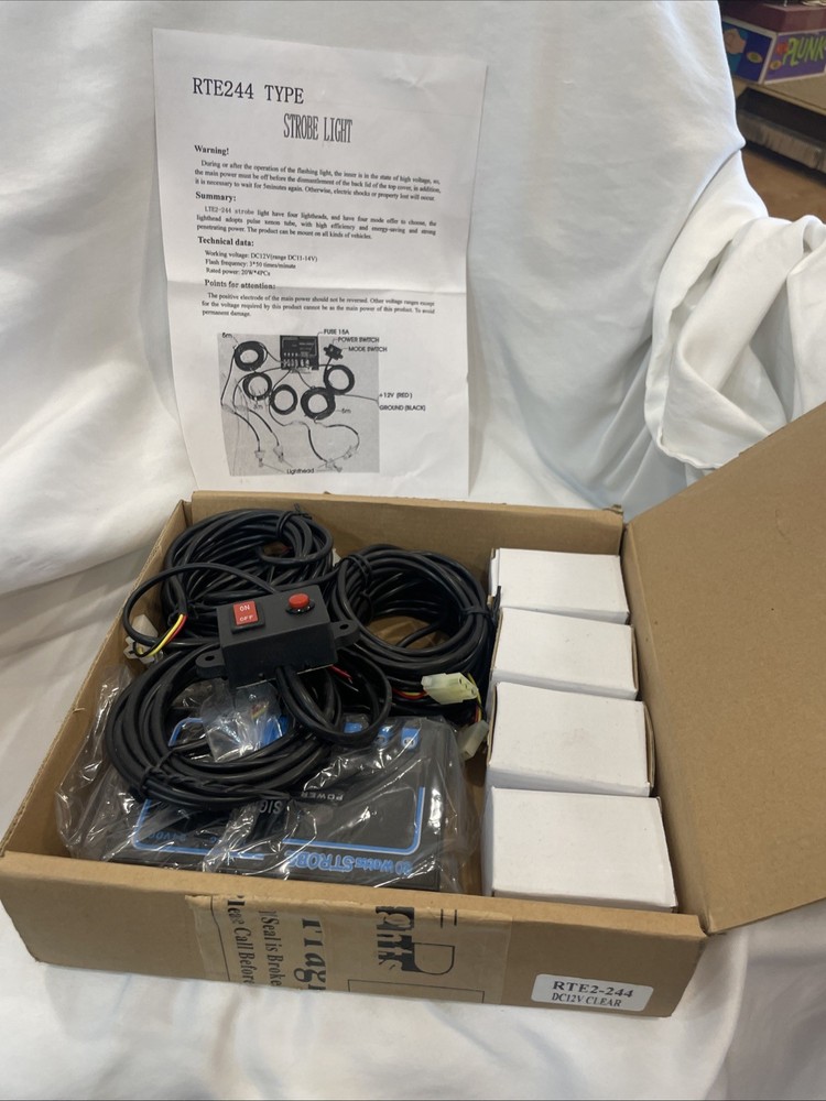 speedtech lights RTE244 Strobe Light Clear