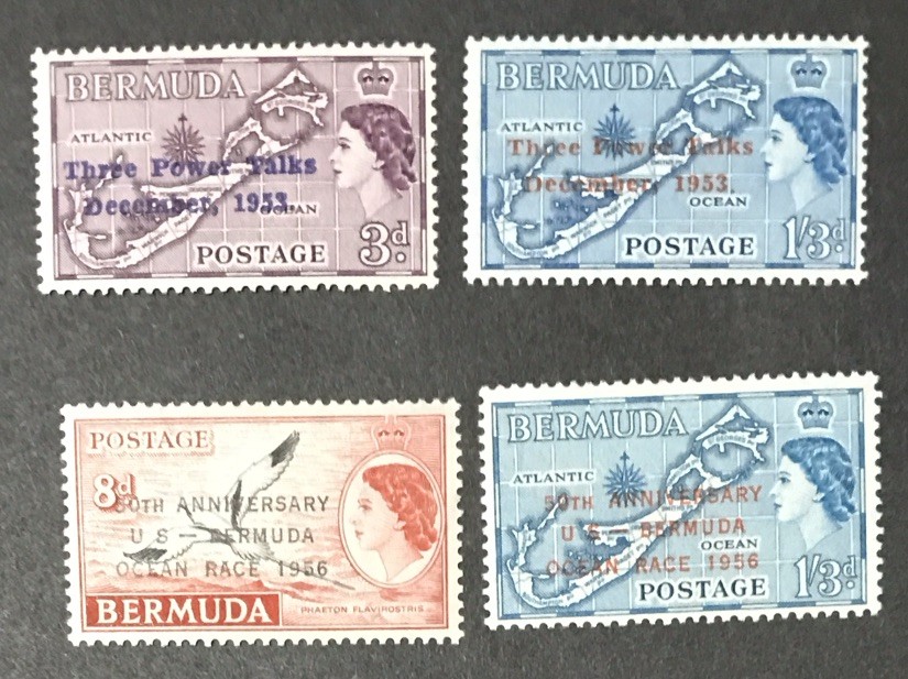 BERMUDA #164-7 MNH