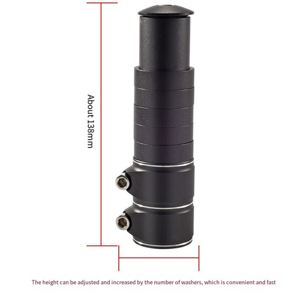 Adjustable Height Bike Handlebar Extender For Comfortable Cycling Experience