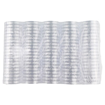 100PCS/Set 32mm Clear Round Case Coin Storage Capsules Holder Plastic Box