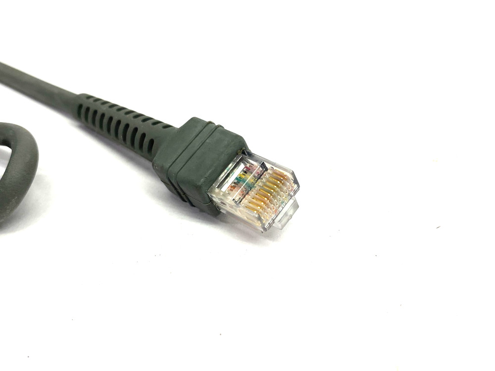Symbol 25-66732-21 Barcode Scanner Sprial Cord Cable Assembly