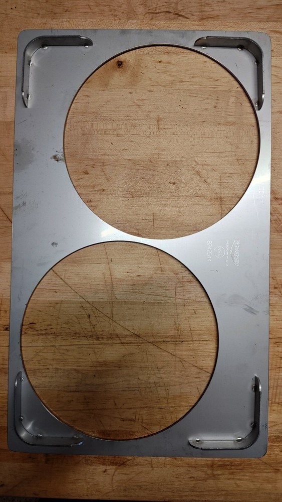 Vollrath 8242514 Miramar S/S Template with Plain Edge