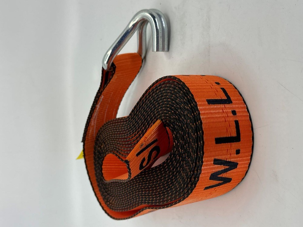 2"X30’ Heavy Duty Ratchet Strap with J Hook 4 Pack