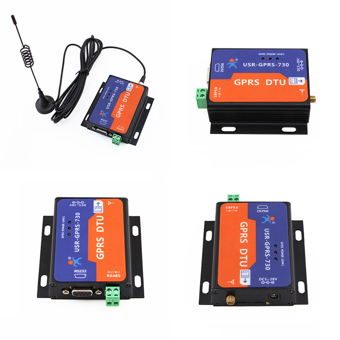 USR-GPRS-730 RS232/RS485 GPRS GSM Mobile Converter Data Transmit Module DTU