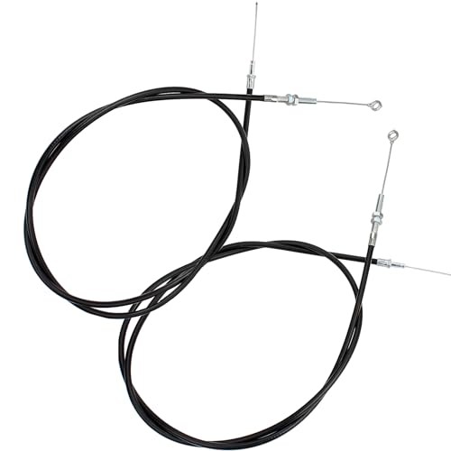 2pcs-Universal Throttle Cable 63" Long Inner Wire 71" inch Long Replacement