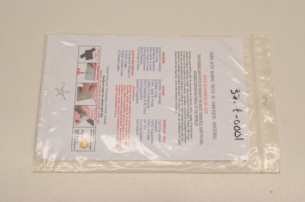 Ducky 3714-0001 Peel-N-Patch NOS