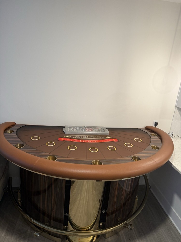 Professional Casino Style Blackjack Poker Table