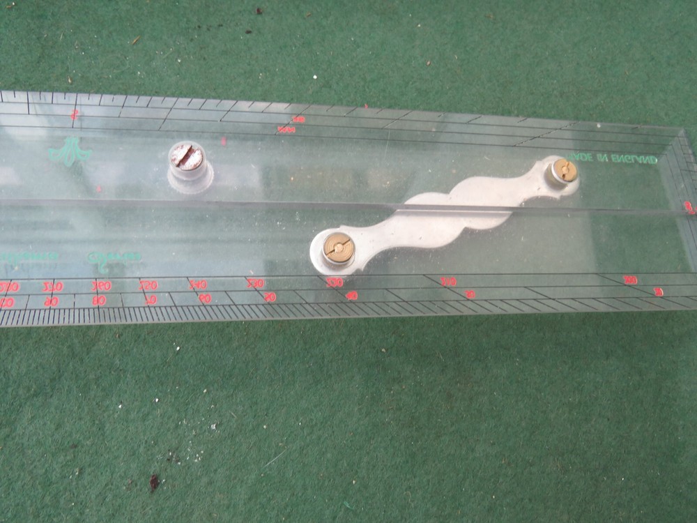 CAPTAIN FIELDS 'MATHEMO SERIES' IMPROVED 15" PARALLEL RULE BOXED