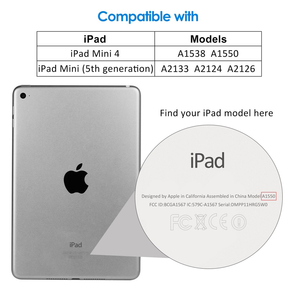 JETech Screen Protector for iPad Mini 5 (2019) / Mini 4 Tempered Glass 2-Pack