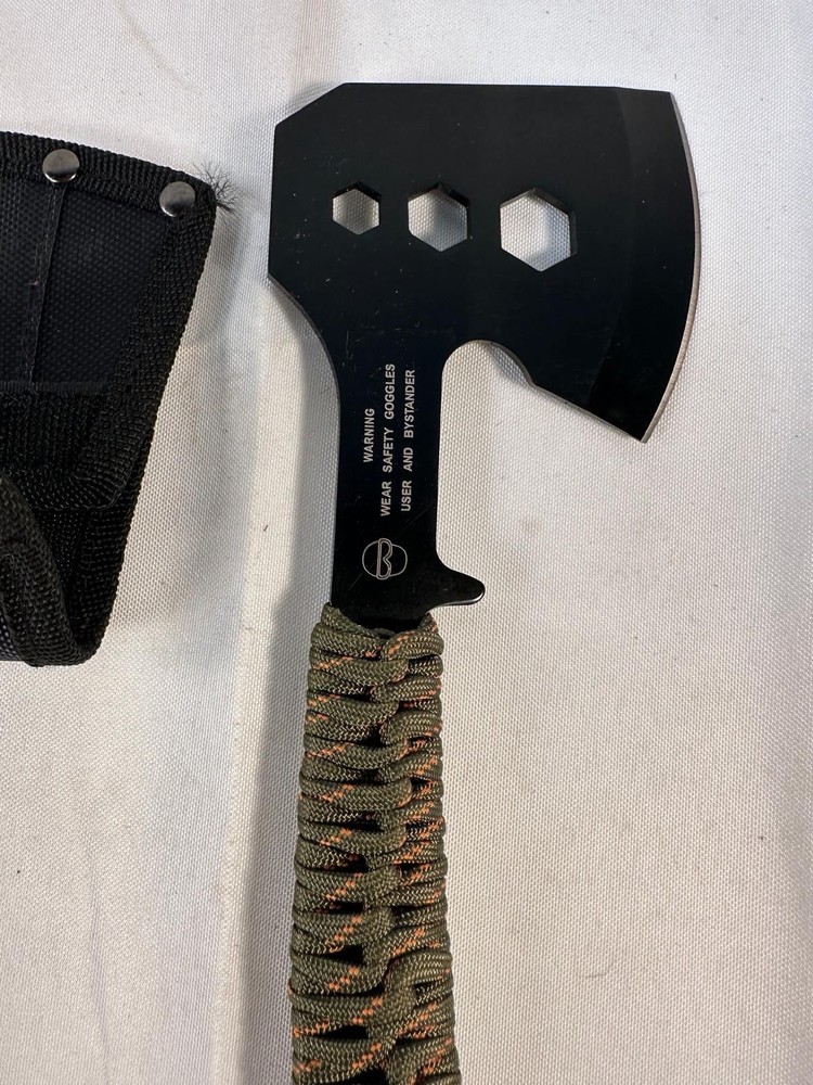 Ozark Trail Hatchet Axe with Paracord Wrapped Handle