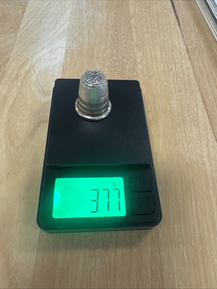 Sterling Silver Thimble