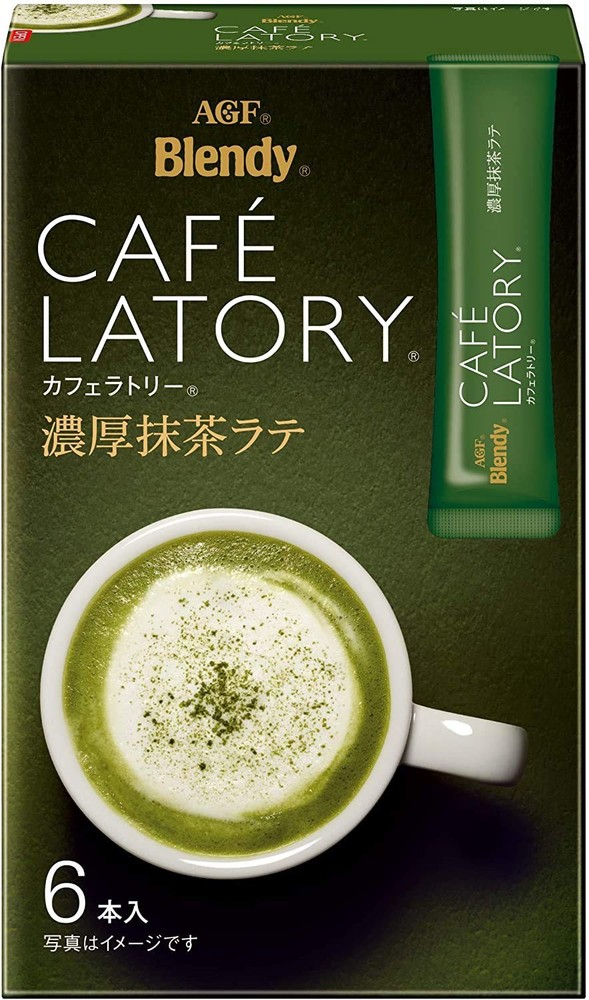AGF Blendy Cafe Latory Matcha Latte 6p