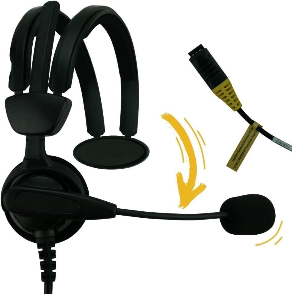 T Titan Vocollect SR-20 Medium Duty HD-700-1 Replacement Headset