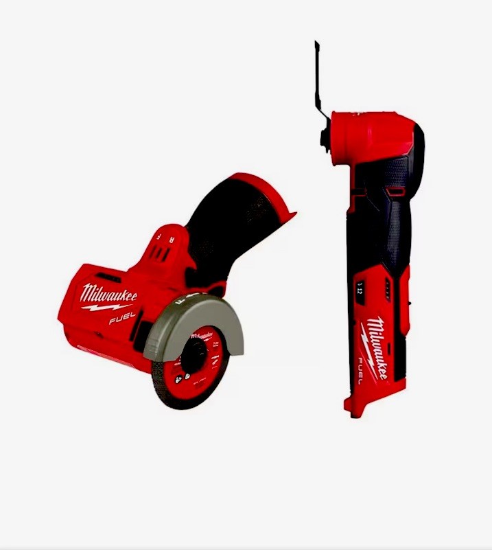 MILWAUKEE M12 2 TOOLS FUEL tool  + accessories