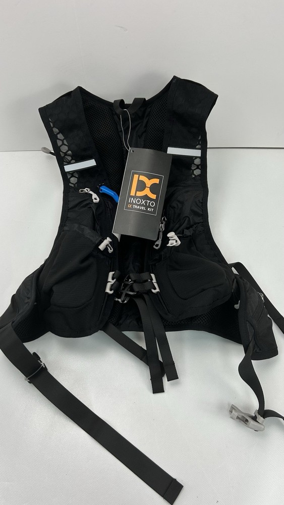 Inoxto Travel Backpack Vest- Black