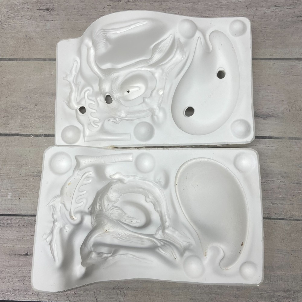 Atlantic Ceramic Casting Mold Drifwood Ashtray #A-187
