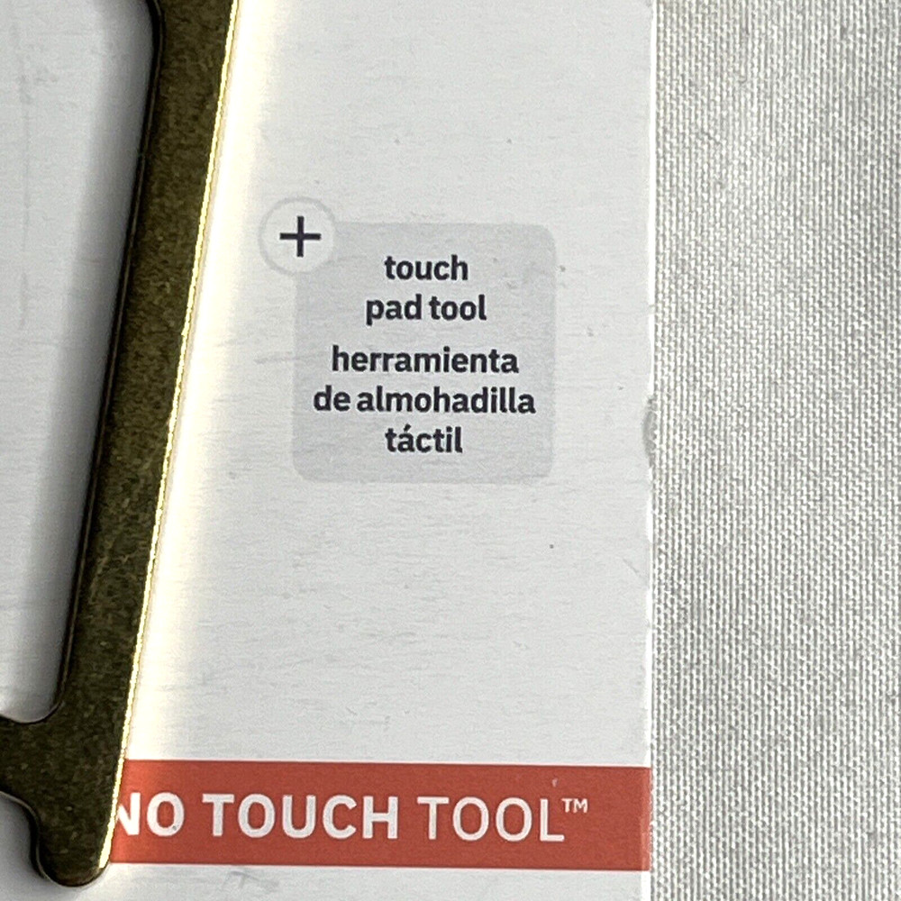 No Touch Tool Minute Key Solid Brass Open Doors Touch Pads Compact