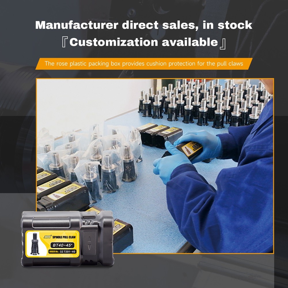 BT30 Pull Stud Gripper BT30 Spindle External Thread with 60 Degree Pull Claw