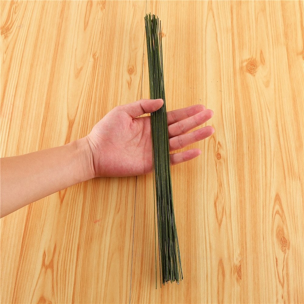 Dark Green Floral Craft Wire