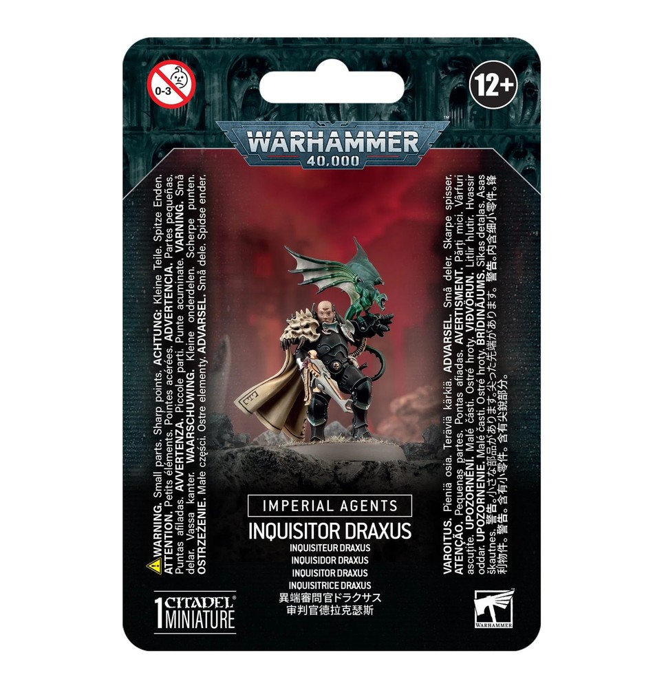 Imperial Agents: Inquisitor Draxus Warhammer 40K