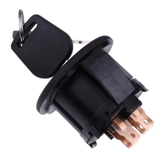 Ignition Switch with 2 Keys 500017 500243 Compatible with Dixie Chopper