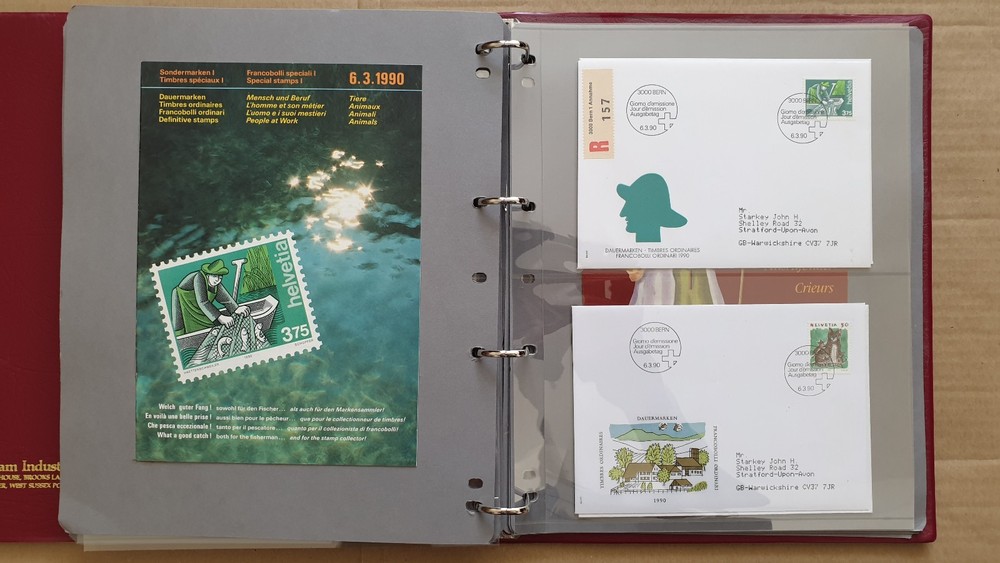 Switzerland Stamps: 49 FDC Covers #A3176