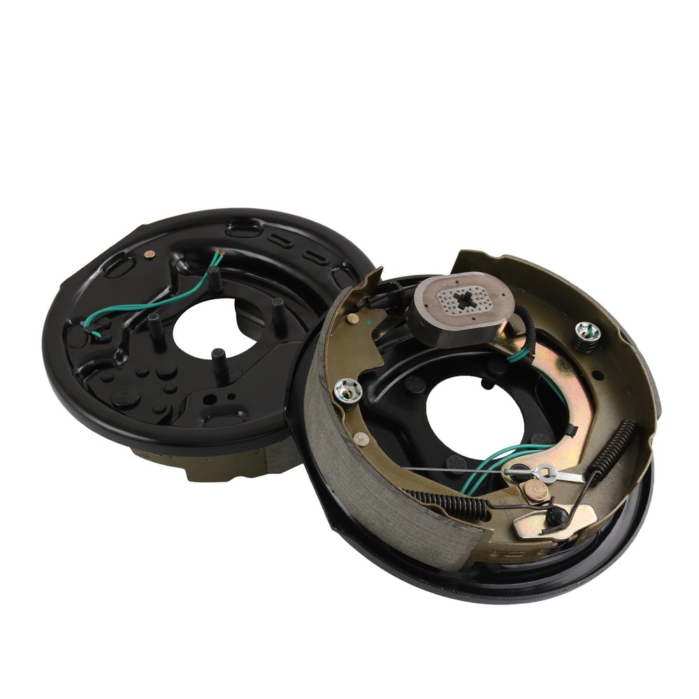Left & Right Set Electric Trailer Brake Assembly 10" x 2-1/4" Self-Adjusting