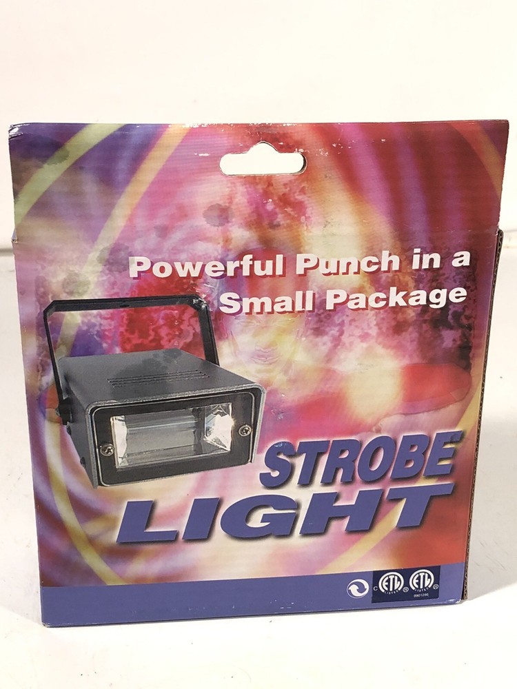 American DJ Model S-81 Mini Strobe Light New