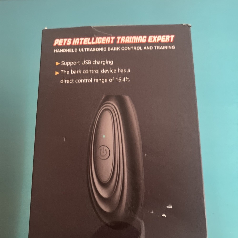 Ultrasonic Bark Control Pets Intelligent Training Expert Handheld Bark Training