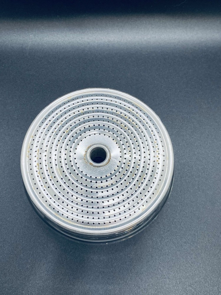 Vintage PYREX Percolator - 6- 9 Cup 7759 - Missing Metal Strainer