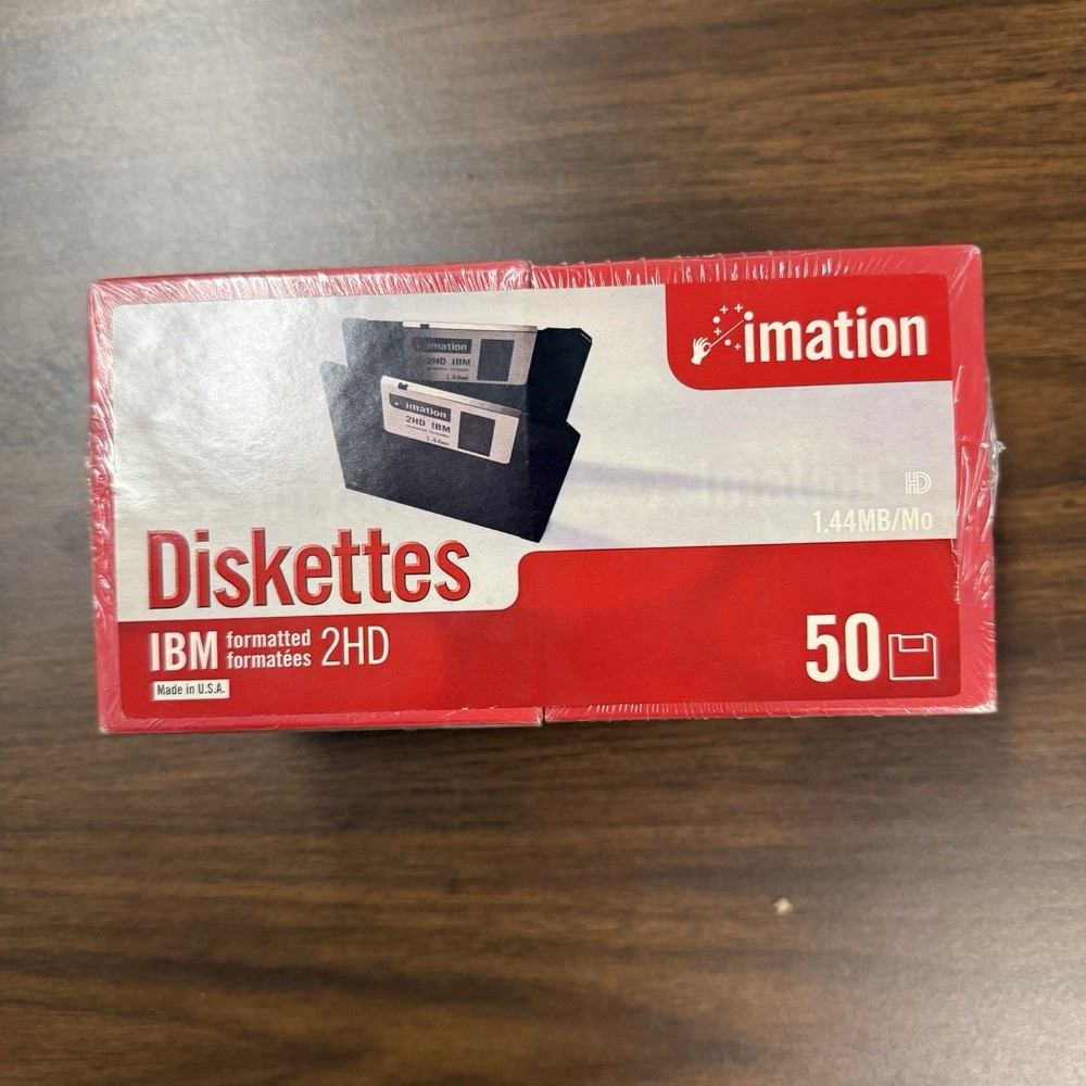 IBM 2HD Diskettes, 50 count
