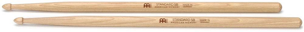 Meinl Stick & Brush Standard Drumsticks - 5B (5-pack) Bundle
