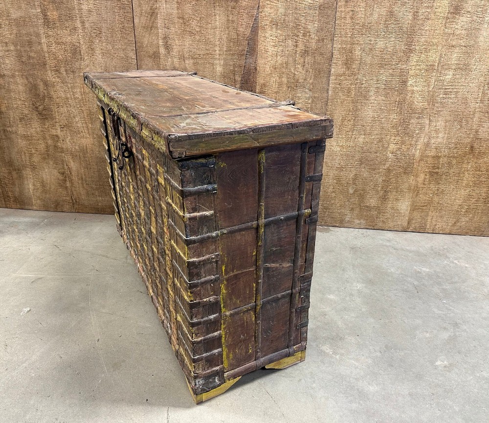 Vintage Wood Trunk.