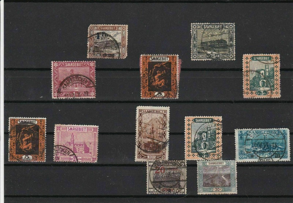 Germany SAAR Stamps ref R 17071