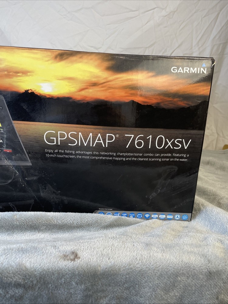 Garmin GPSMAP 7610xsv – 10” Touchscreen Chartplotter Complete FOR PARTS