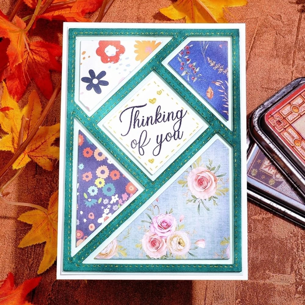 Rectangle Triangle Frame Metal Die Cuts, Rectangle Frame Metal Cutting Dies Cut