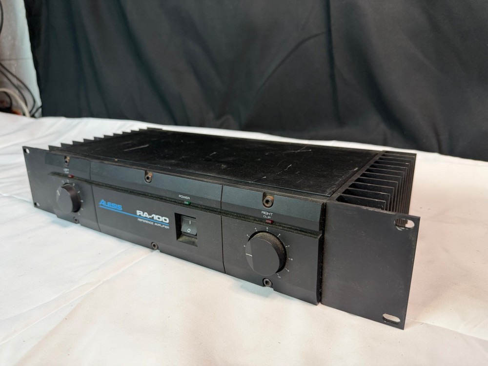 Alesis RA-100 Reference Amplifier Stereo Power Amp Studio Rackmount