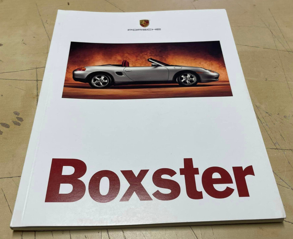 Vintage 1996 Porsche Boxster Brochure Ad