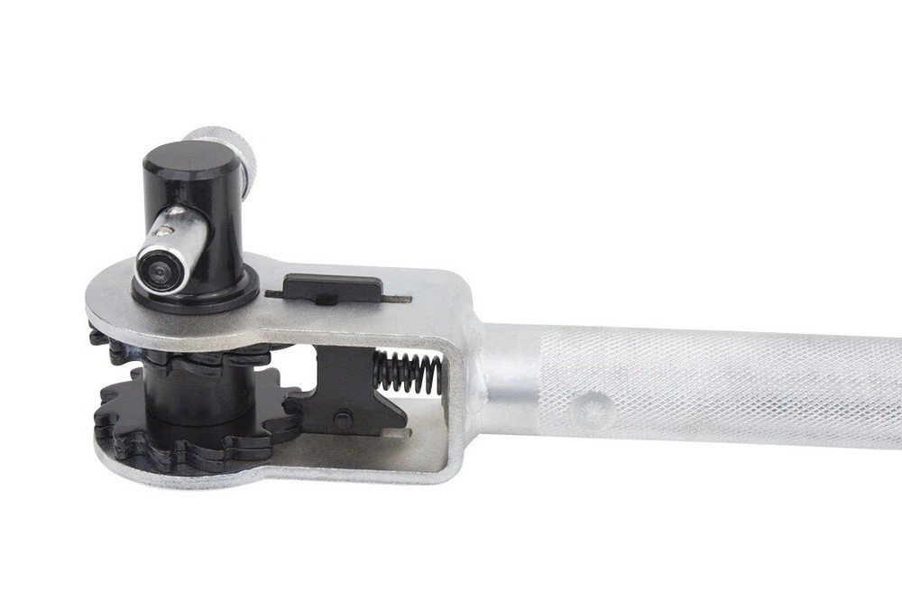 Standard Ratcheting Winch Bar, Chrome - with Nozzle End
