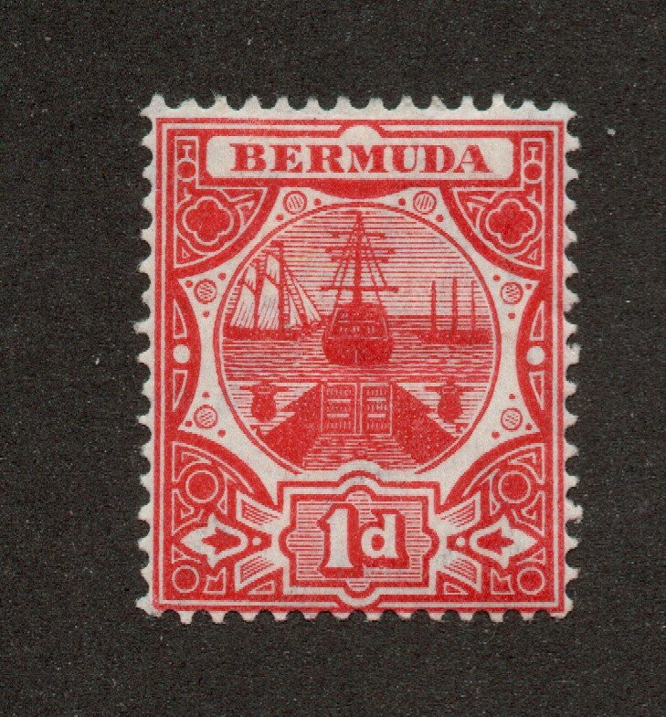 Bermuda - SG# 38 MH (h rem)             /            Lot 0724074
