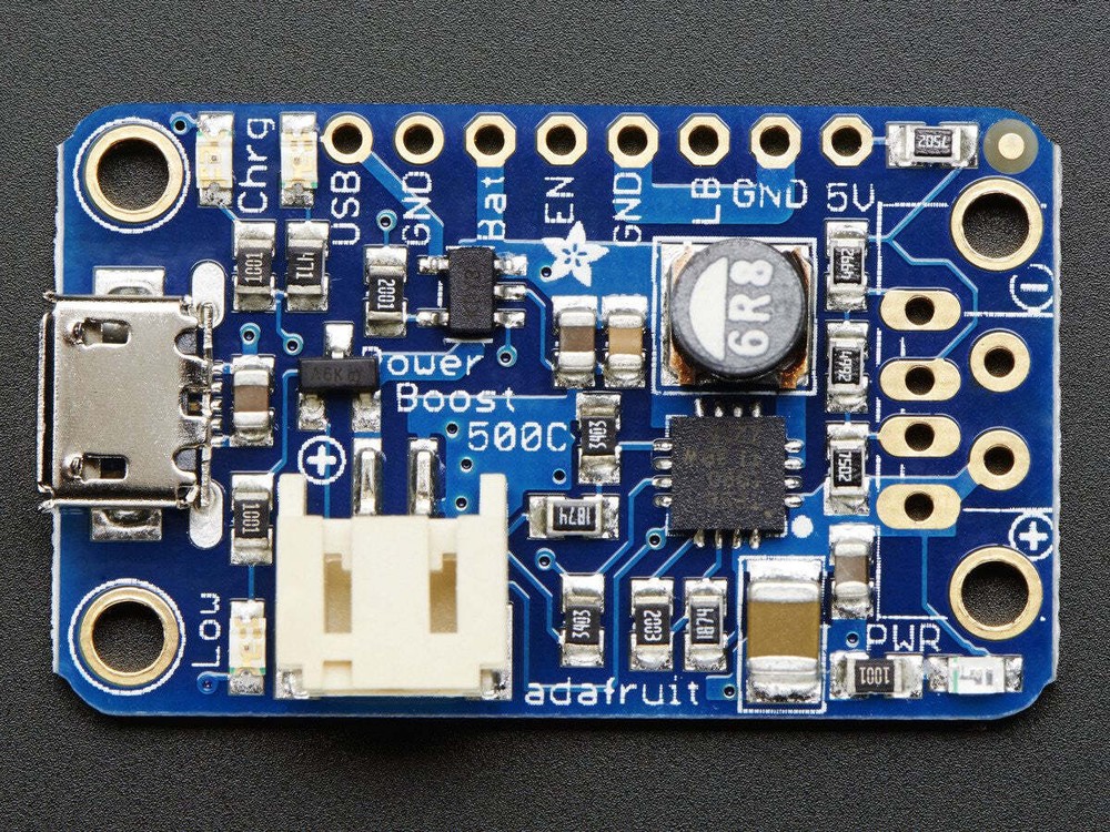 Adafruit Powerboost 500 LiPo Charger