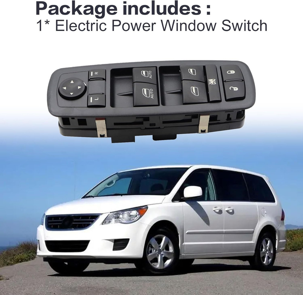 Driver Left Master Power Window Switch for Volkswagen Routan 2009–2012 Electric